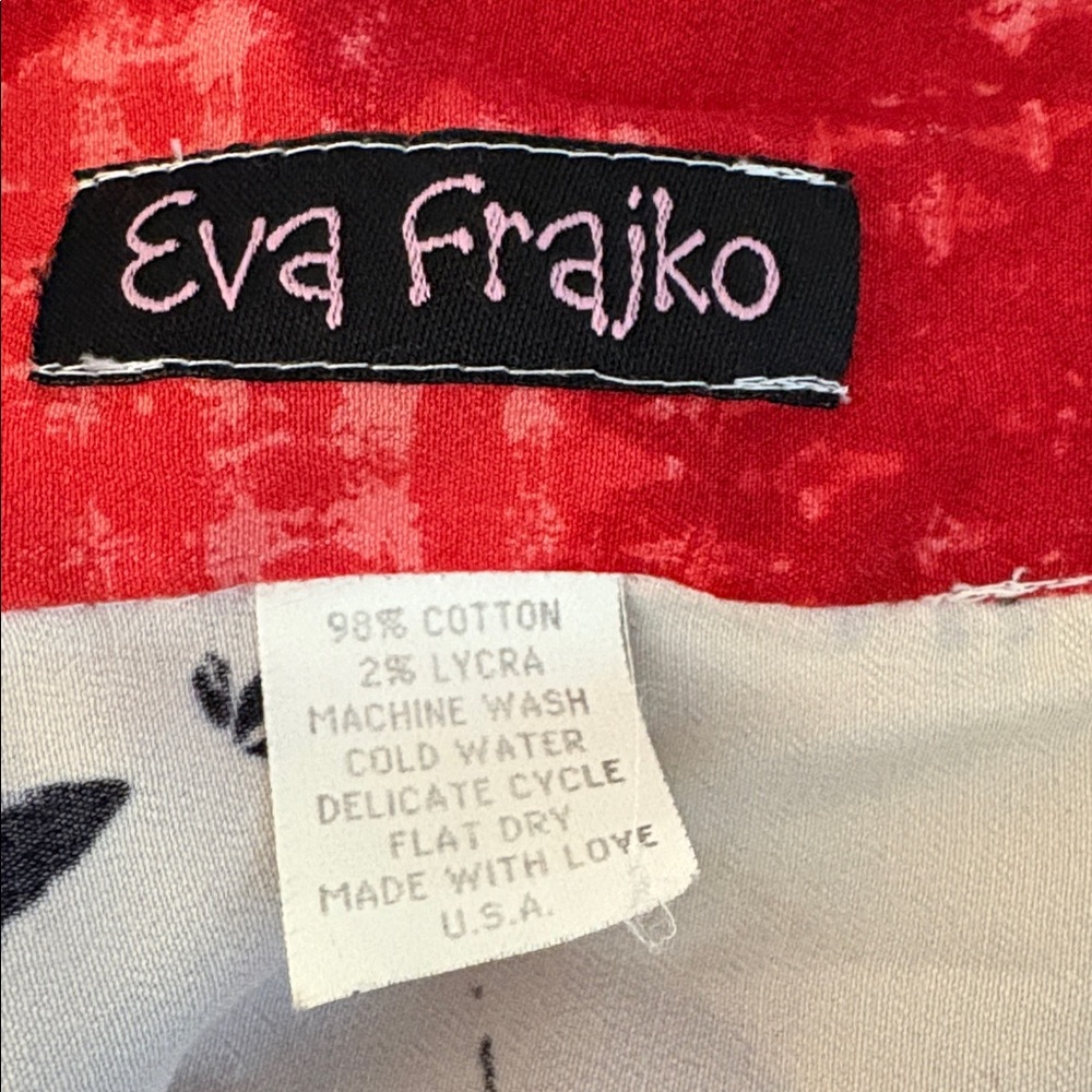Anthropologie Eva Frajko beautiful floral wrap around midi skirt. - Picture 10 of 10